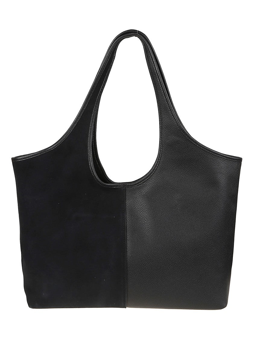 Michael Kors Large Henly Two-Tone Leather Shopping Tote Bag