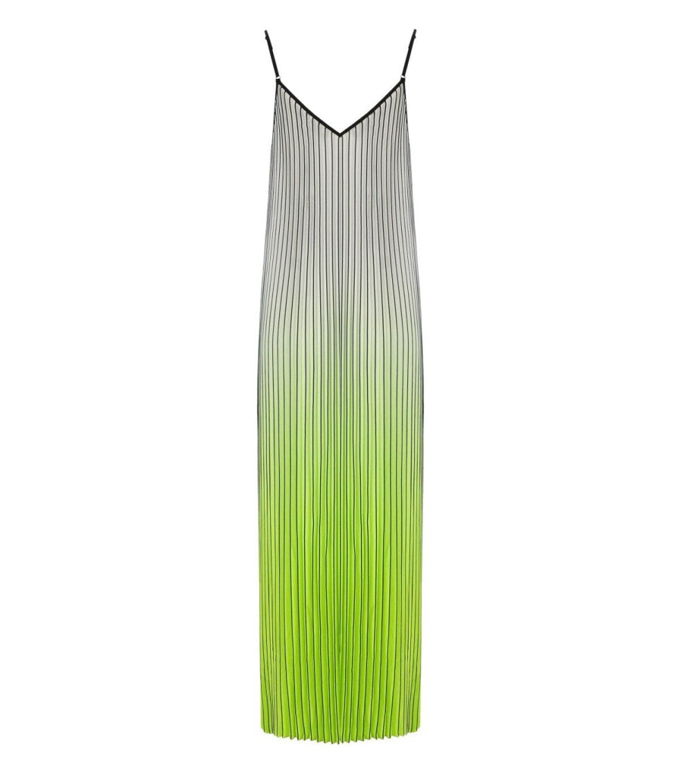 Essentiel Antwerp Haurus Green Long Dress