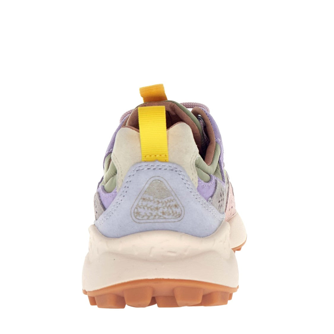 Flower Mountain Yamano 3 Sneaker In Light Gray And Sage Green