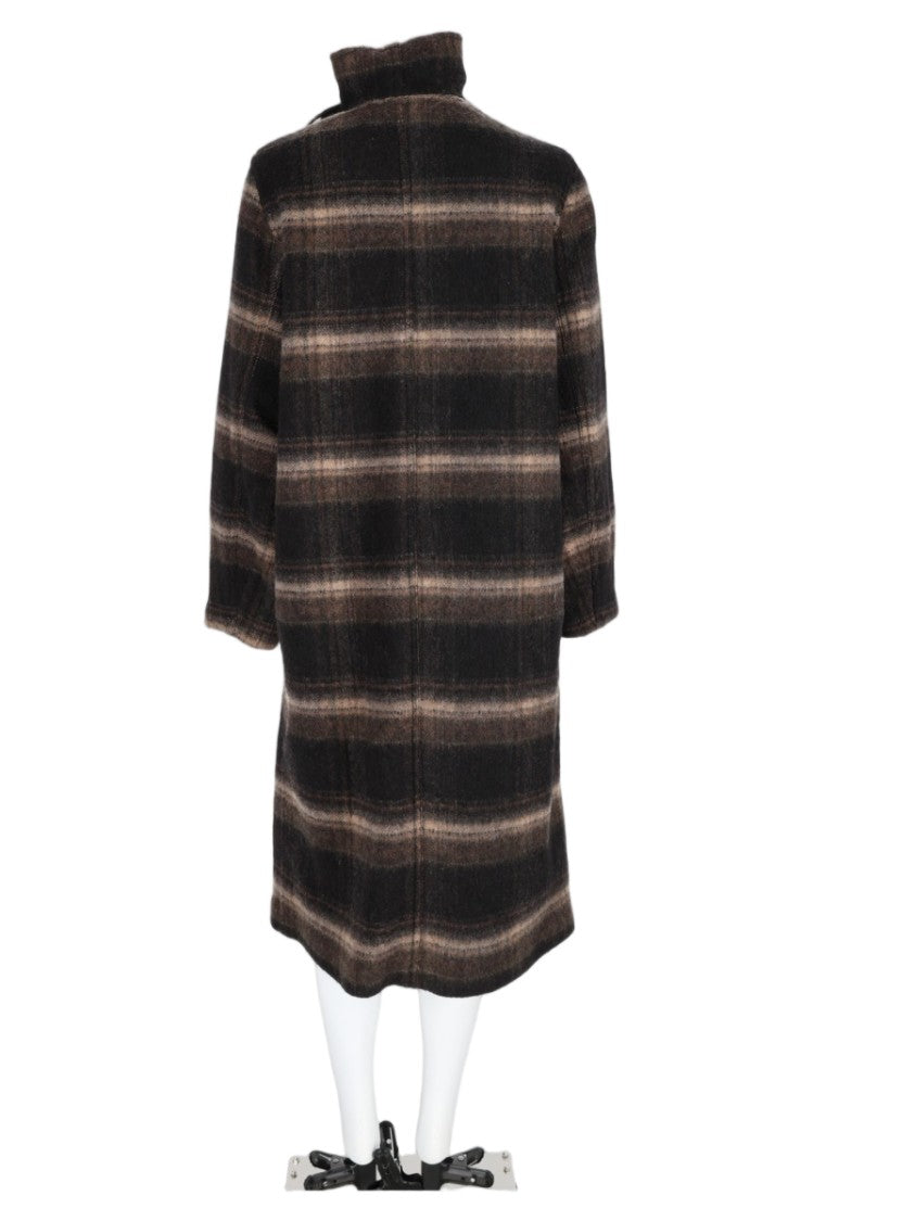 Isabel Marant Étoile Multicolour Striped Fringe Coat