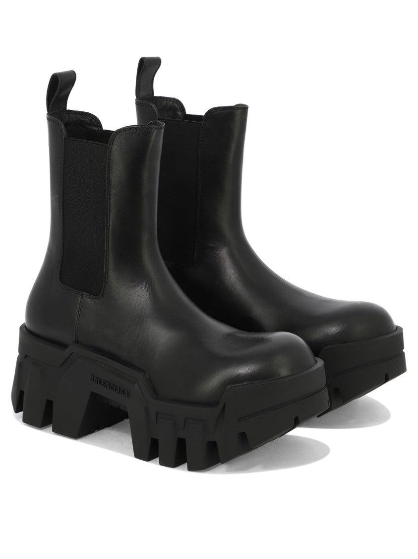 Balenciaga Calf Leather Ankle Boots