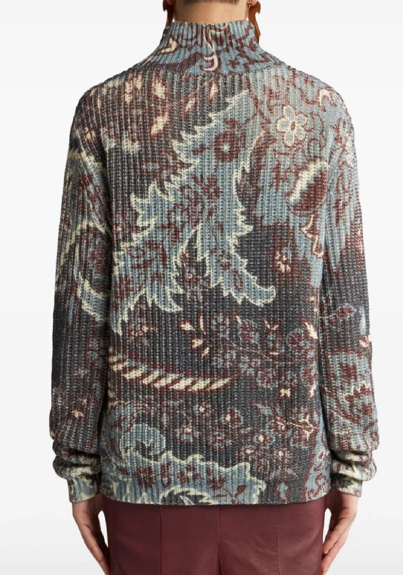 Etro High Neck Knitwear Tops
