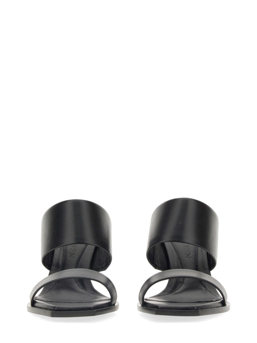 Alexander Mcqueen Leather Sandal