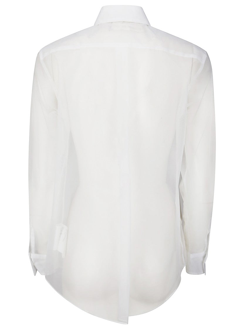 Comme Des Garçons Oversized Transparent Nylon Shirt