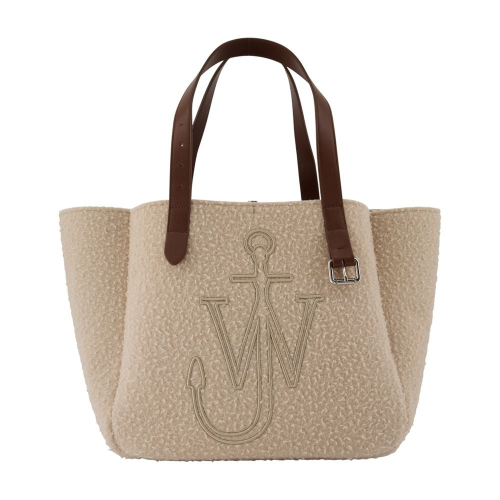 J. W. Anderson Belt Shopper Bag - Wool - Beige