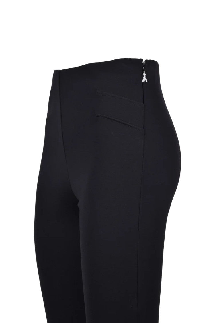 Patrizia Pepe Leggings Pants With Zip - Black