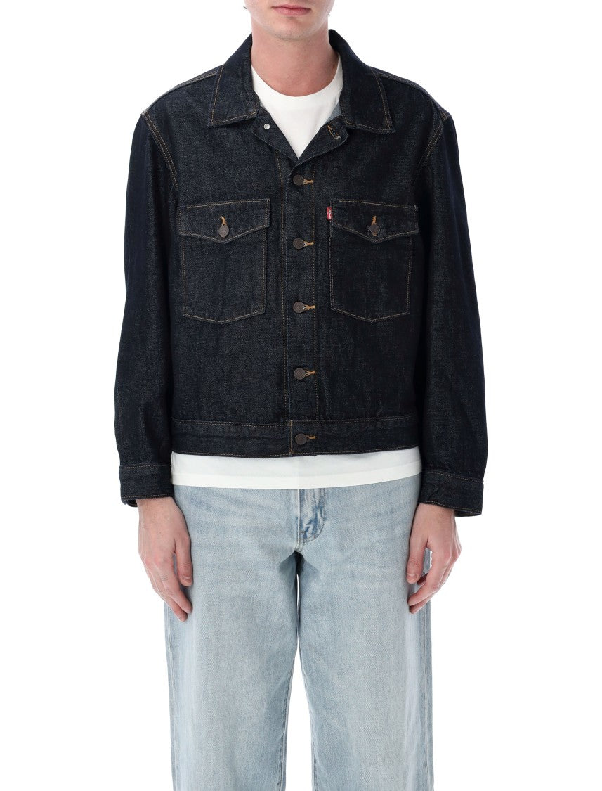 Levi's Relaxed Fit Blue Denim Trucker Jacket