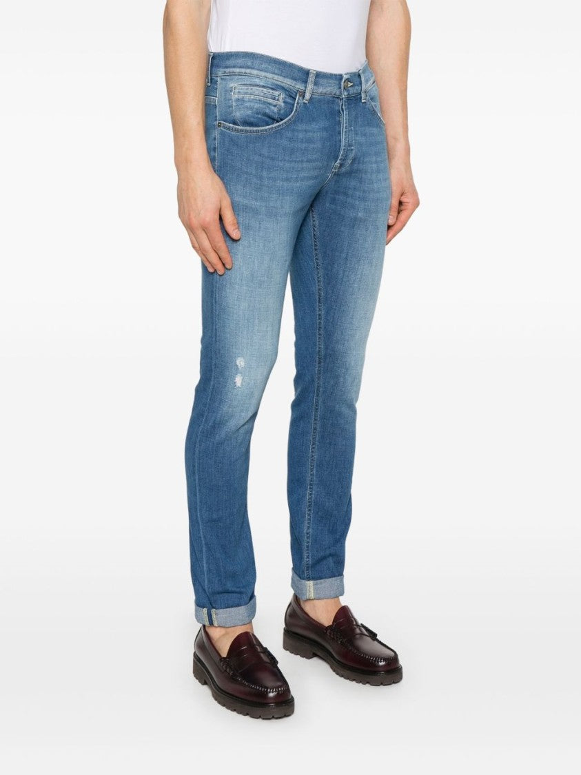 Dondup Slim-Fit Light Blue Jeans