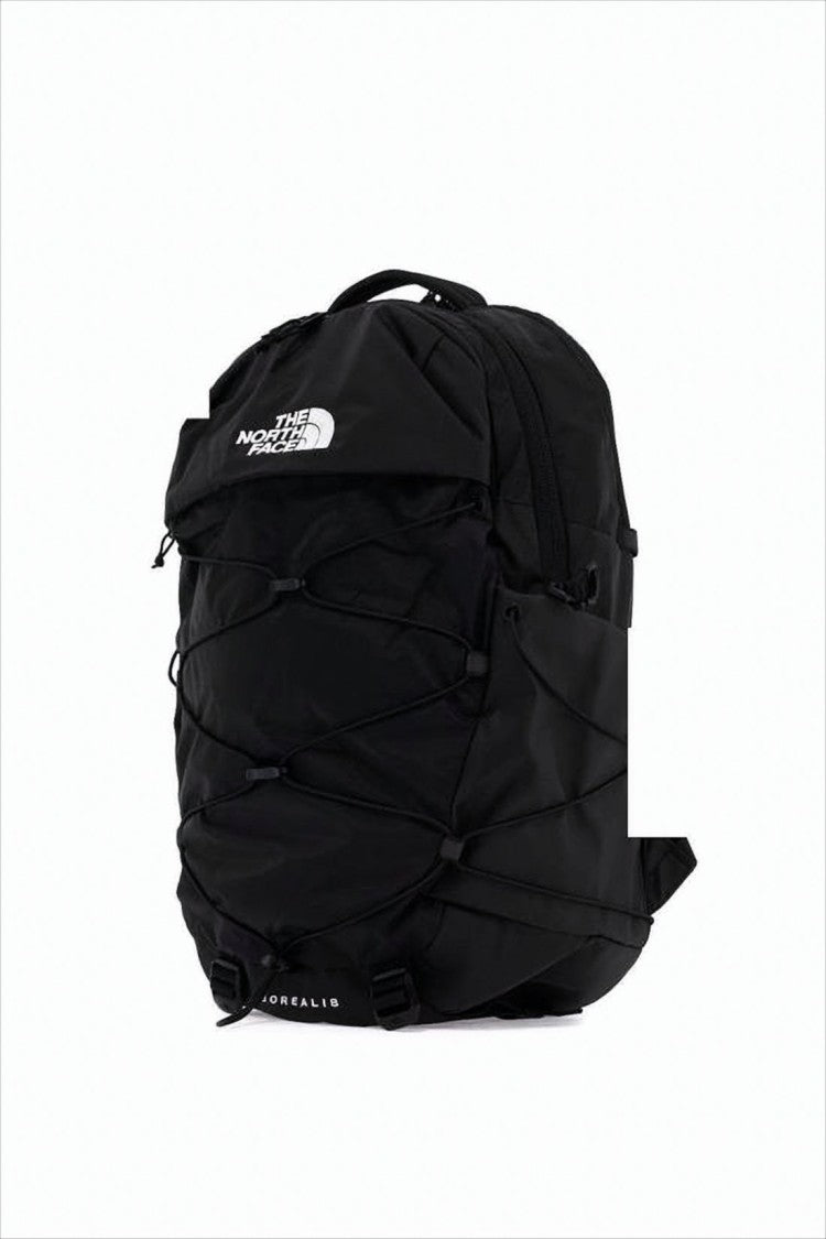 The North Face Black Nylon Backpack With Spacious Compartments
