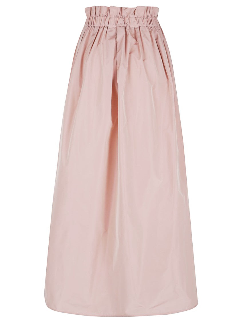 Herno Flowing Pink And Purple Skirt