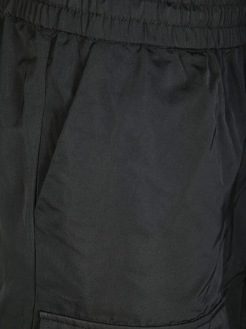 Parosh Relaxed Fit Cargo Pants With Drawstring Waist