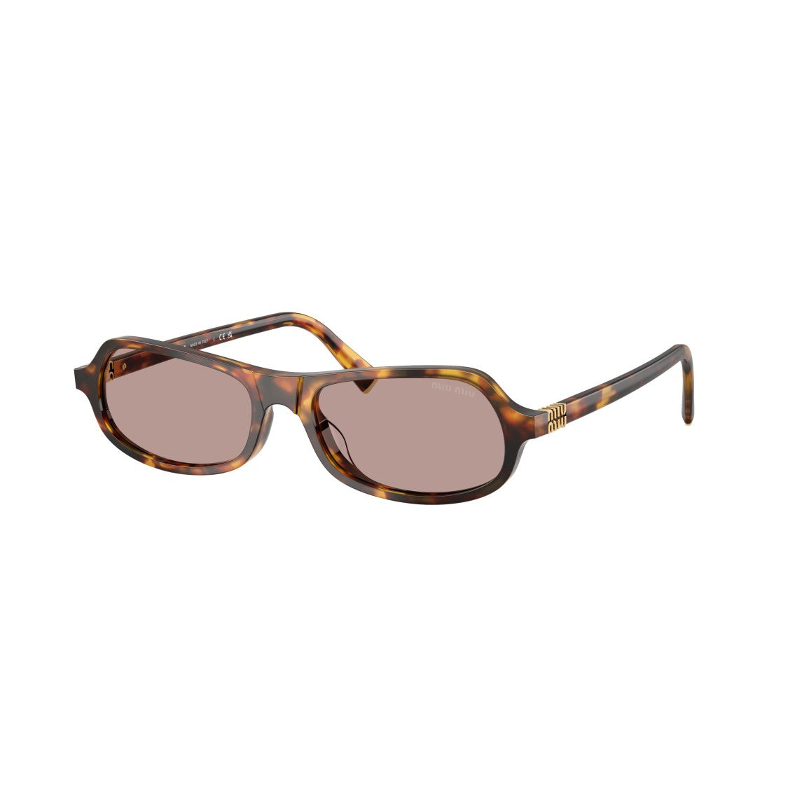 Miu Miu 0Mu B10su Tortoiseshell Acetate Sunglasses