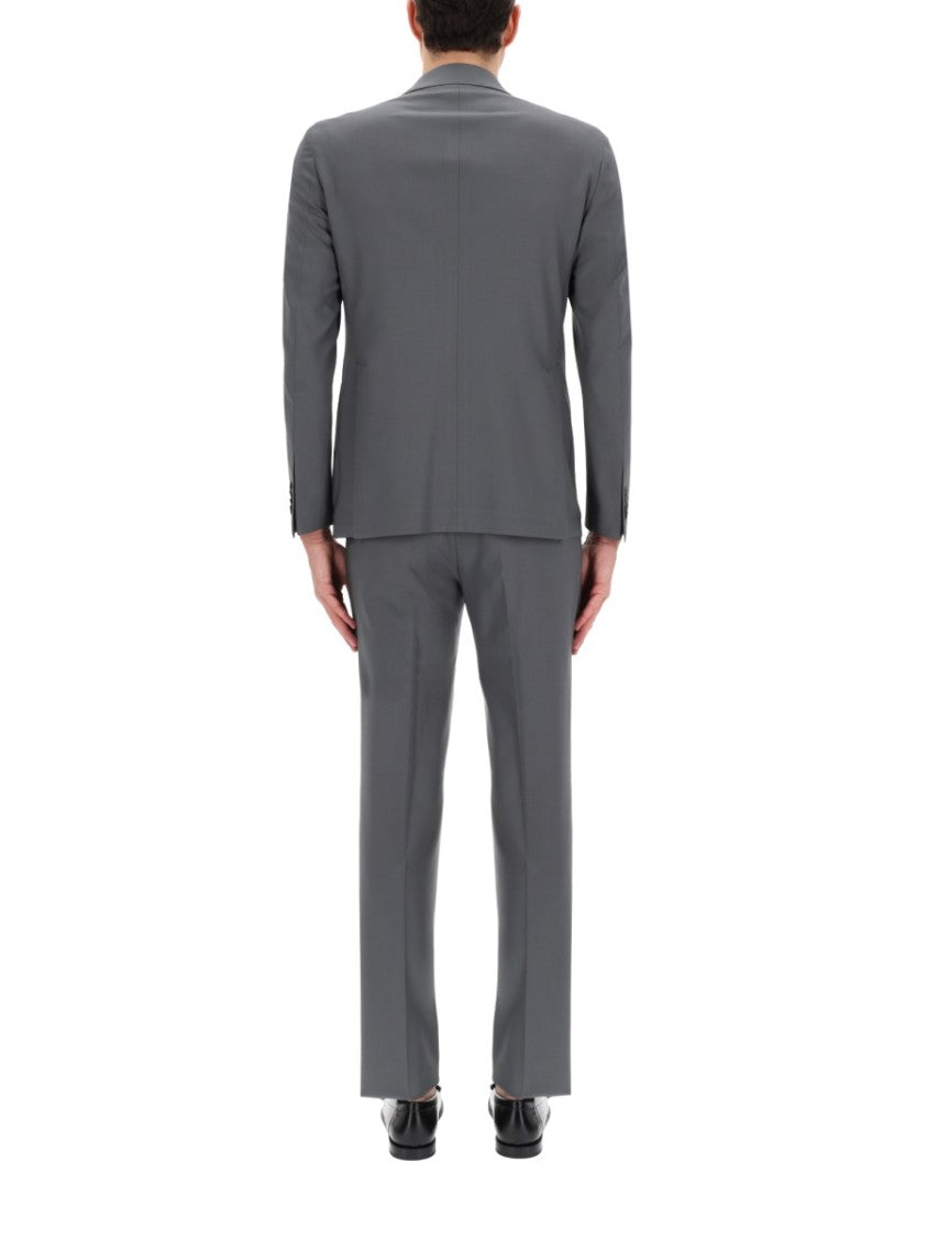 Tagliatore Virgin Wool Blend Tailored Suit