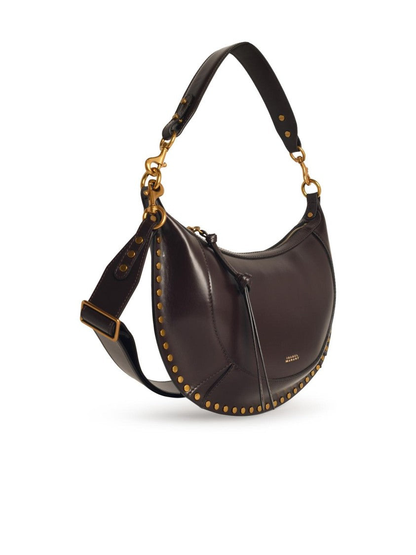 Isabel Marant 'Naoko' Bag With Dark Brown Leather Studs