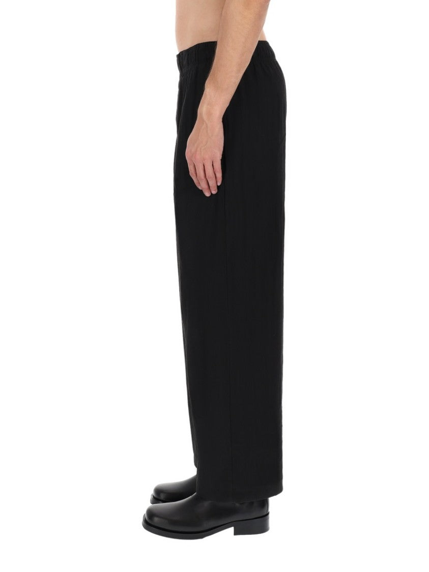 Our Legacy Linen Blend Textured Straight Pants