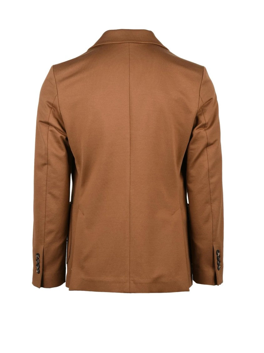 Circolo 1901 Fitted Jacket With Classic Lapel And Patch Pockets