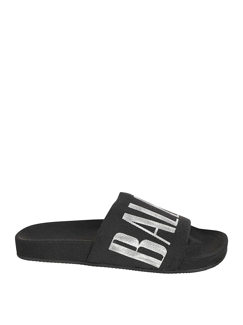 Balenciaga Molded Rubber Footbed Slide Sandals