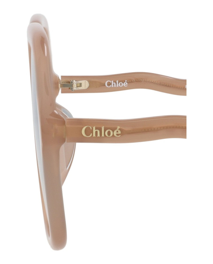 Chloé Square-Frame Bio Acetate Sunglasses With Gradient Tint