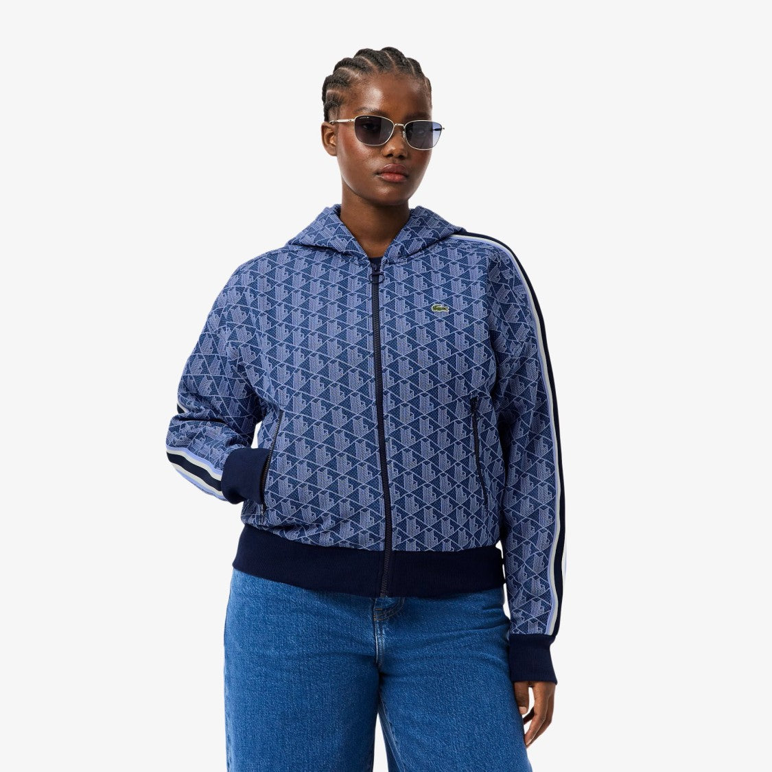 Lacoste Jacquard Monogram Hoodie