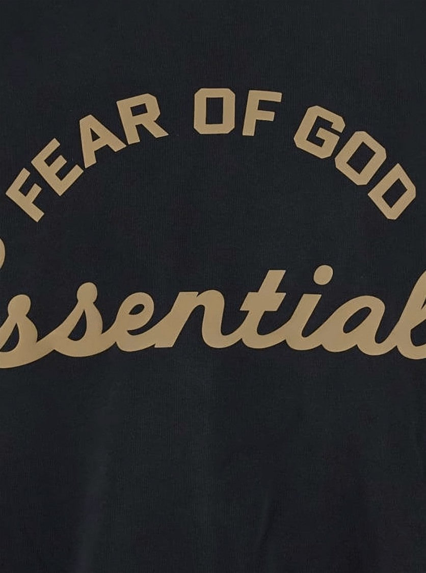 Fear Of God Relaxed Fit Long-Sleeve Sweatshirt With Bold Text Graphic
