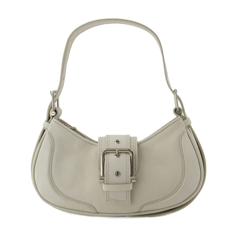 Osoi Hobo Brocle Shoulder Bag - Leather - Cream
