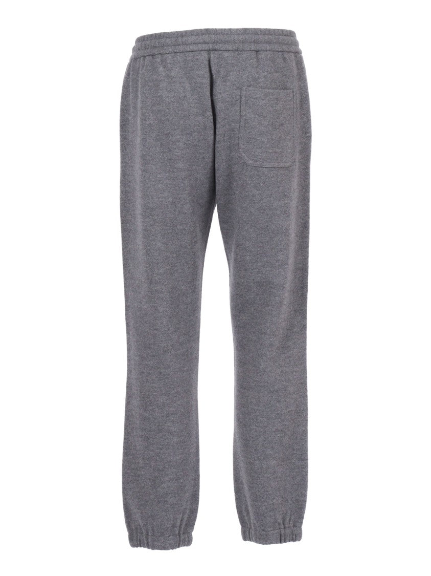 Circolo 1901 Cuffed Wool Trousers With Structured Fit