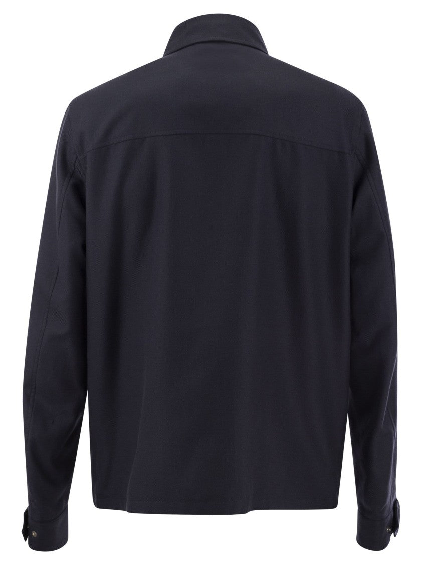 Herno Rain Cotton Cashmere Shirt