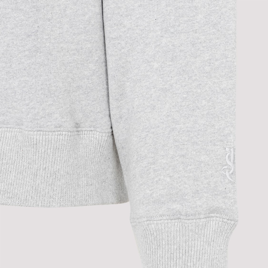 Jil Sander Grey Cotton Hoodie