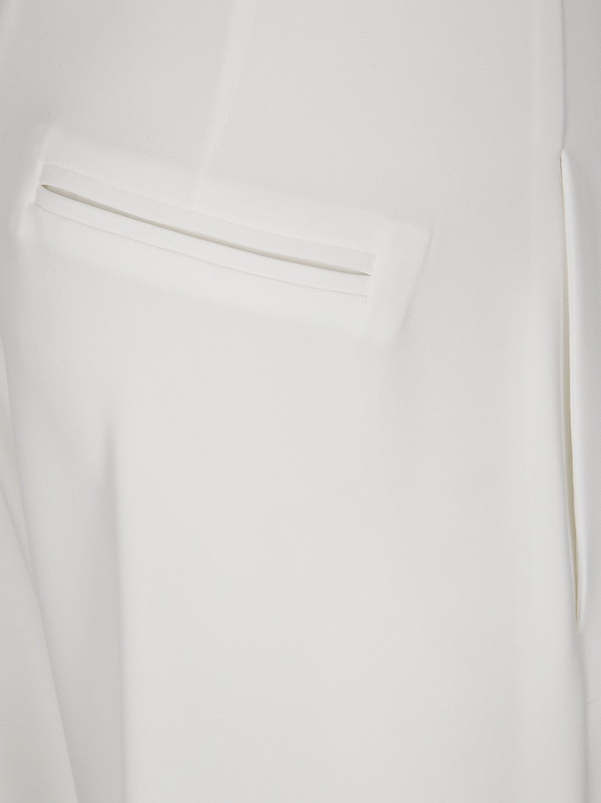 Stefano Mortari High Elastic Waist Wide Pants