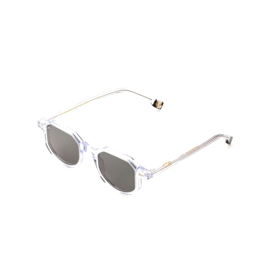Kyme Benjamin Transparent Geometric Sunglasses With Octagonal Lenses
