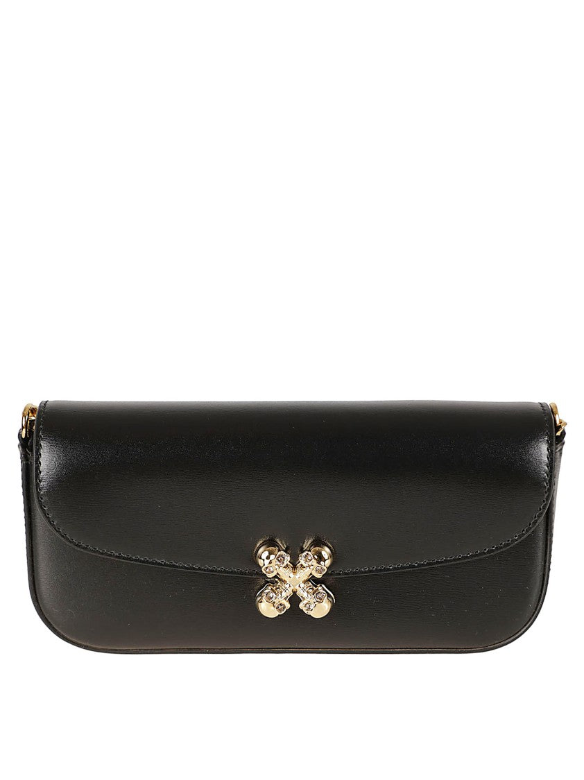 Alexander Mcqueen East-West Black Calf Leather Bag