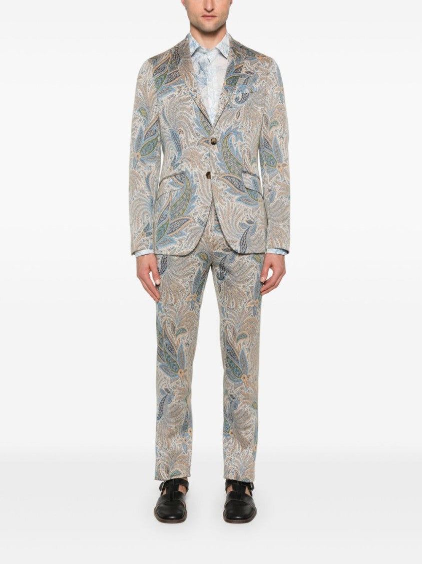 Etro Tropical Foliage Printed Shirt