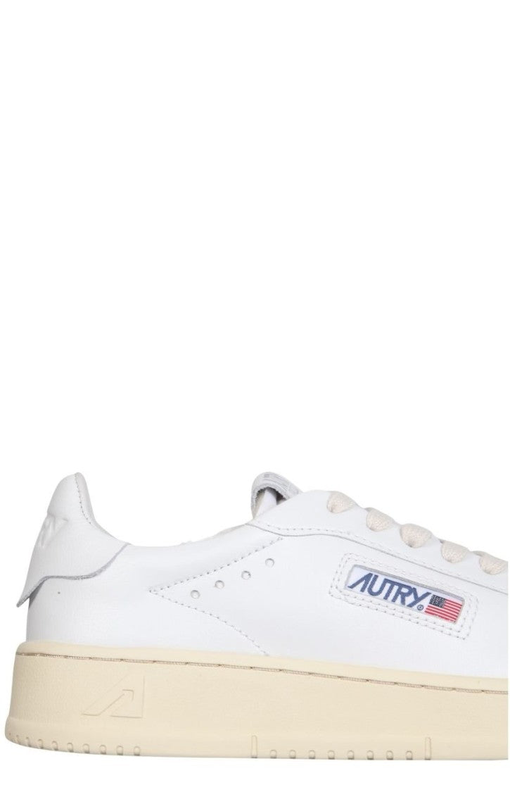 Autry Classic Low-Top Sneakers With Perforated Detailing