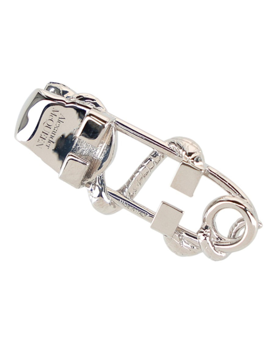 Alexander Mcqueen Skull And Snake Sneaker Charm