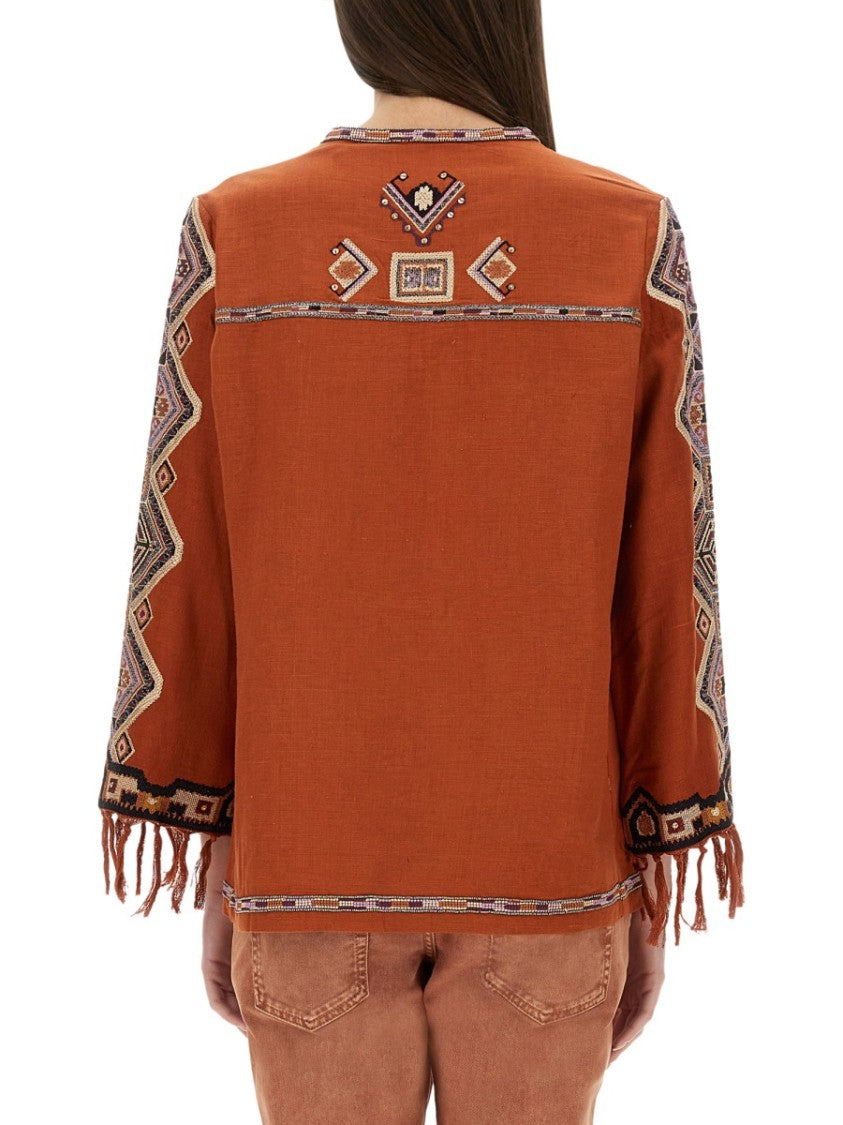 Isabel Marant "Zelda" Silk Top