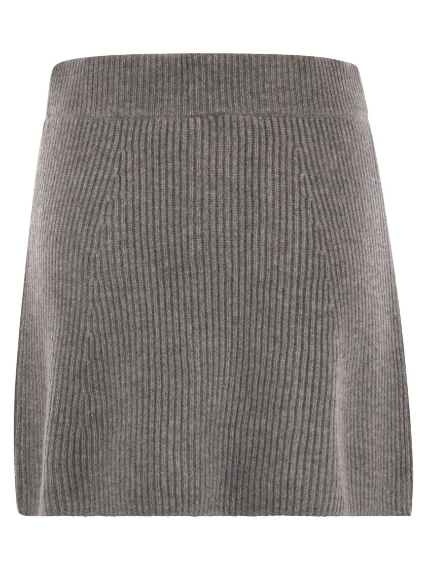 Sportmax Refolo - Wool And Cashmere Skirt