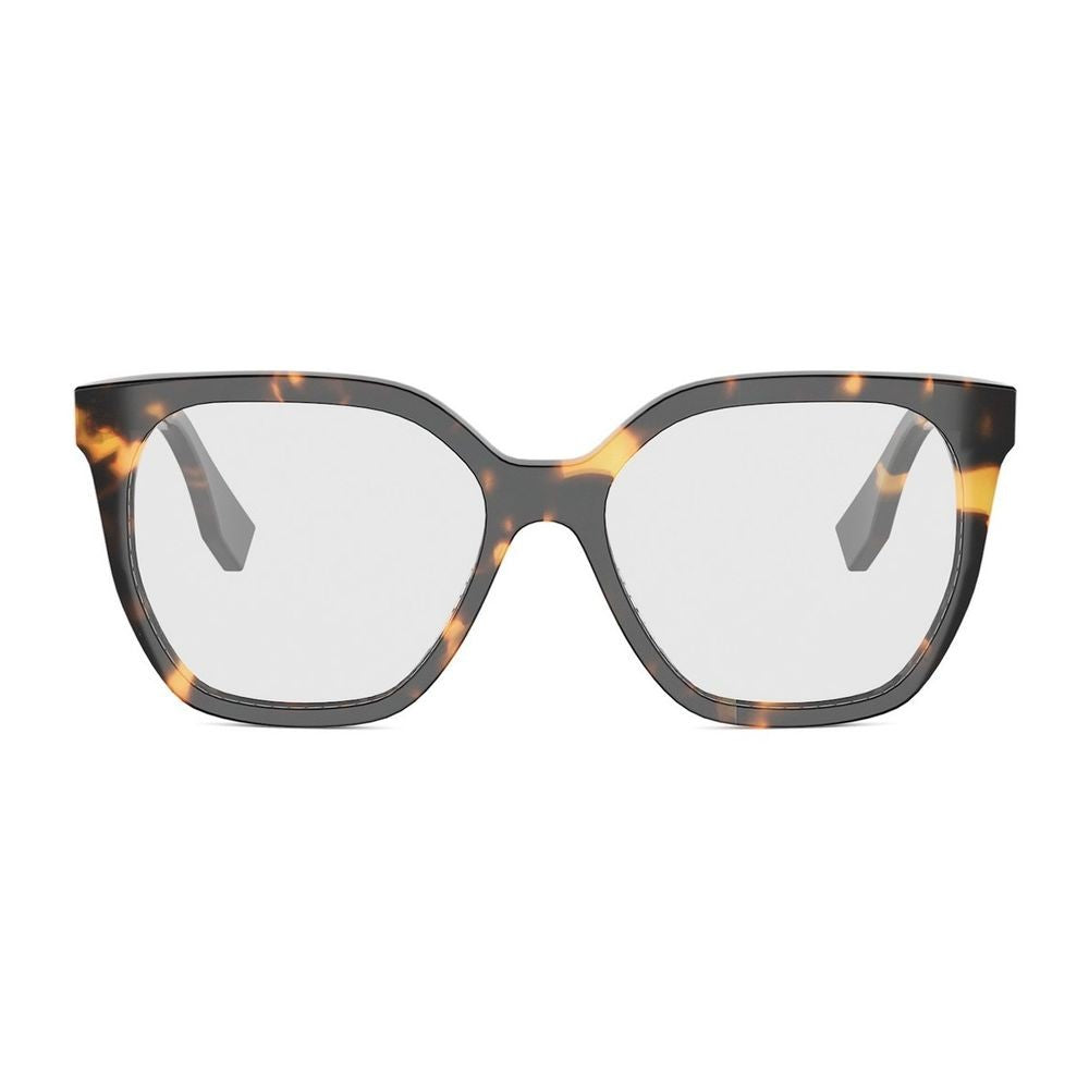 Fendi Fe50087i Lettering Havana Glasses