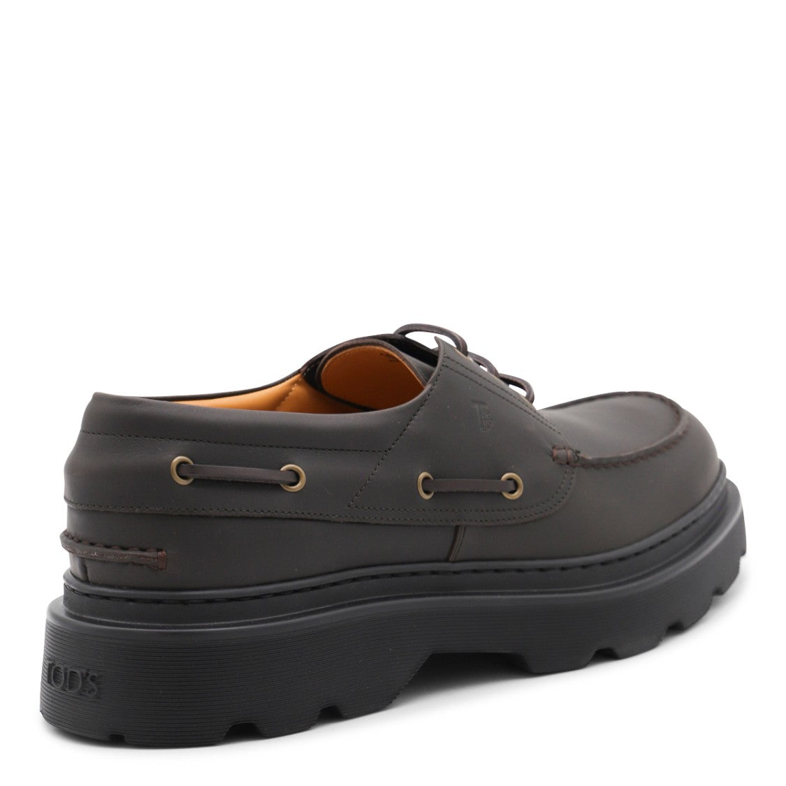 Tod's Brown Leather Loafers