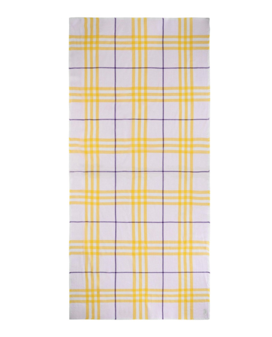 Burberry Checked Wool Scarf