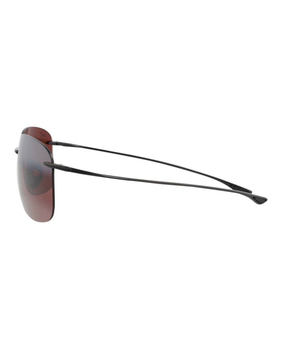 Maui Jim Shield-Frame Injection Sunglasses