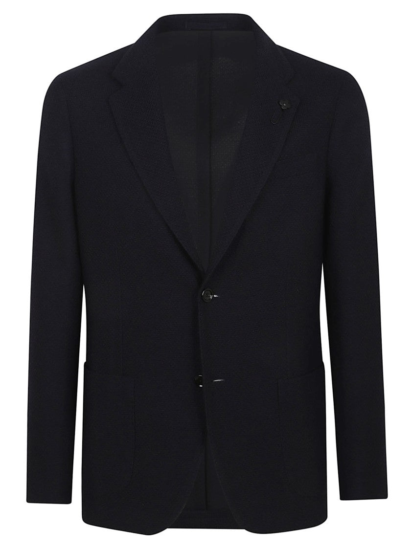 Lardini Tailored Blazer With Notch Lapels