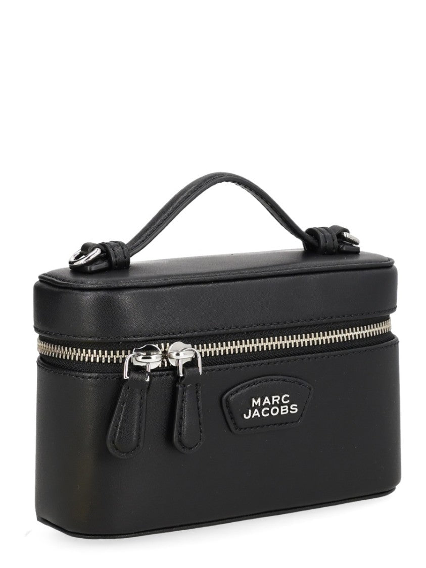Marc Jacobs Neutrals Vanity Zip-Around Leather Shoulder Bag