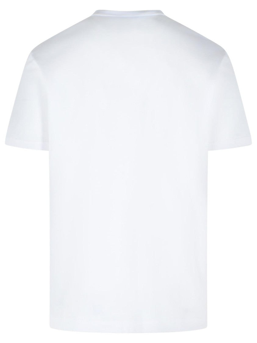 Dolce & Gabbana White Viscose Blend T-Shirt