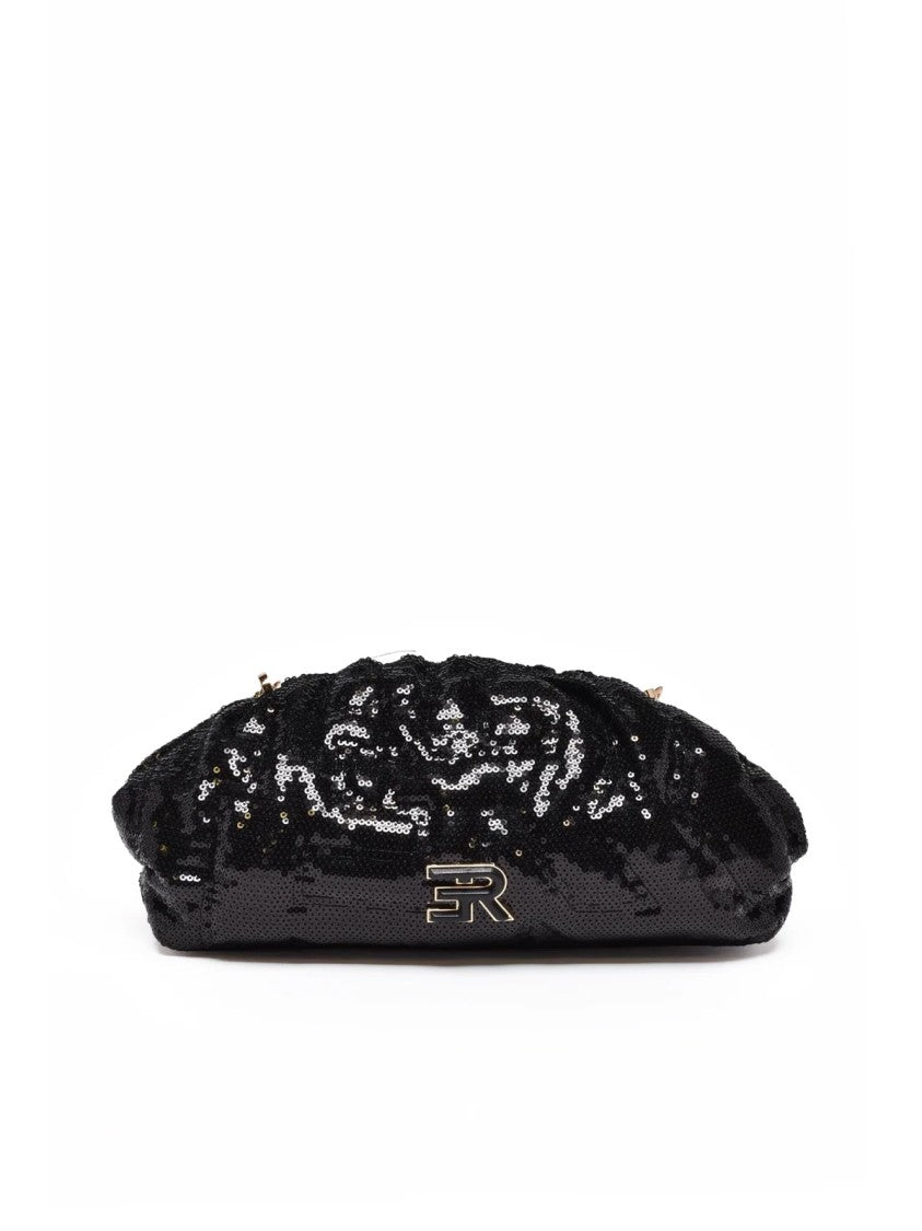 Ermanno Firenze Black Polyester Rachele Handbag
