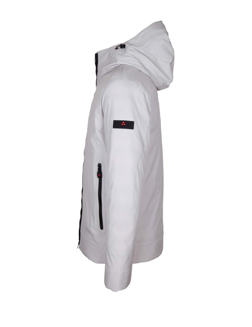 Peuterey Logo Jacket In Stretch Polyester