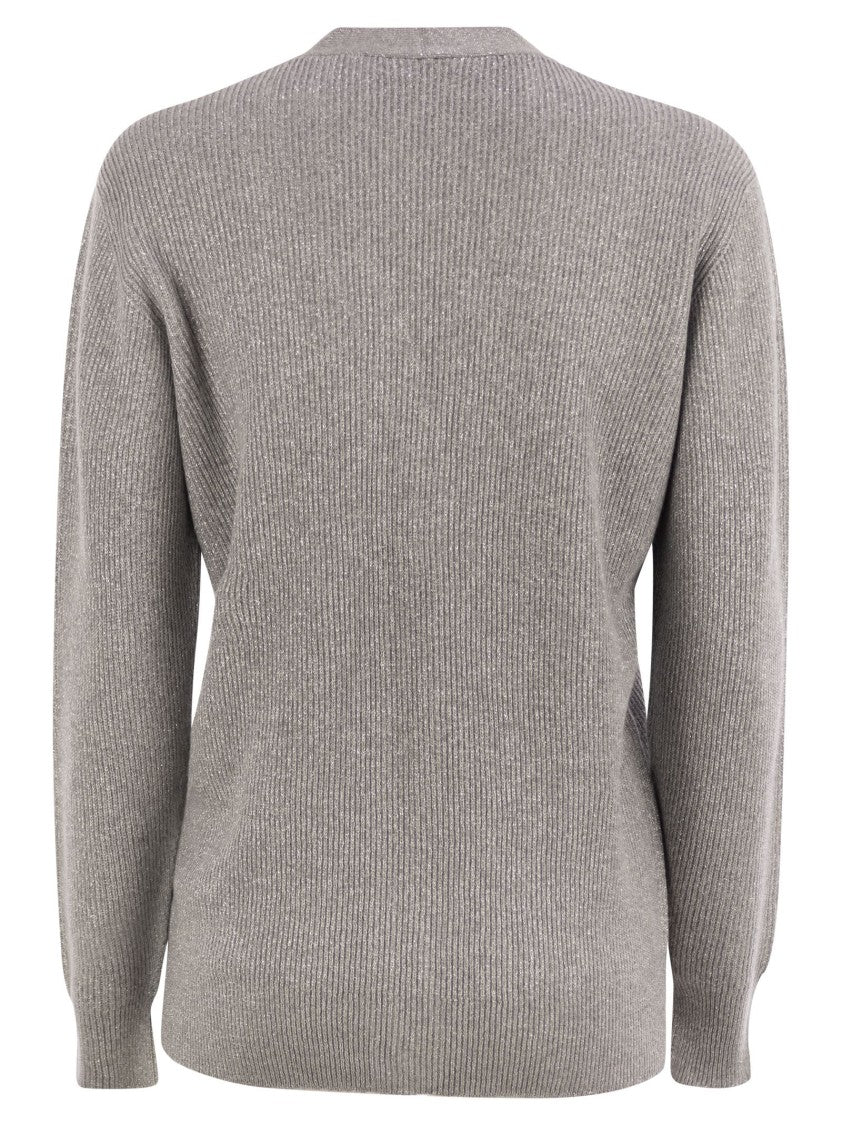 Fabiana Filippi English Ribbed Cardigan