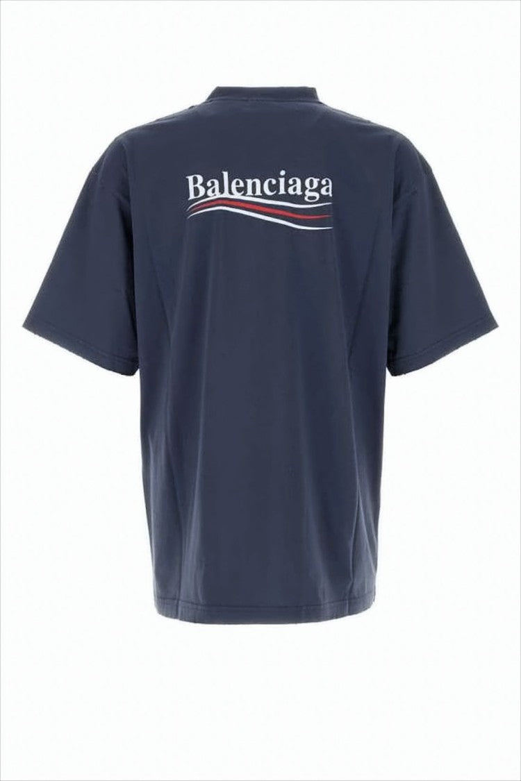 Balenciaga Boxy-Fit T-Shirt With Iconic Logo