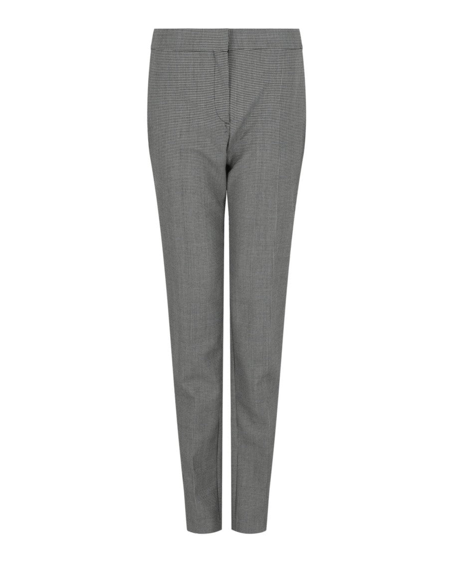 Alexander Mcqueen Houndstooth Cigarette Trousers