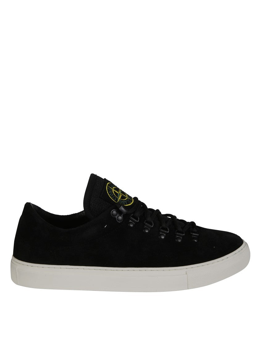 Stone Island Black Low Top Sneakers