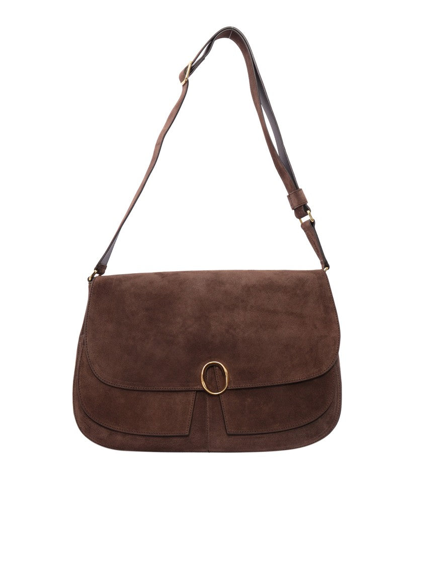 Claudio Orciani Structured Handbag In Smooth Calf Leather With Minimalist Design